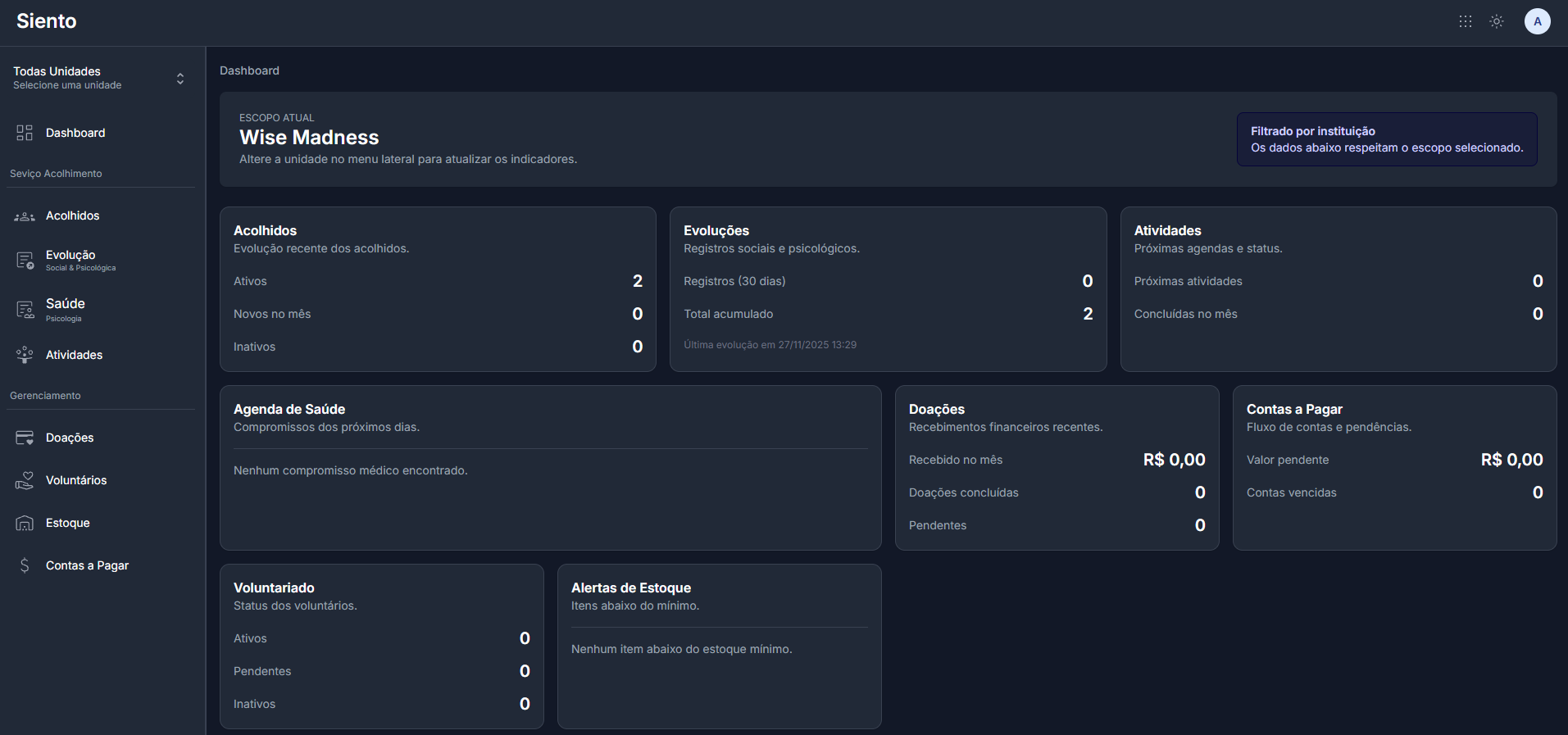 Sistema de gestão para terceiro setor sob medida
